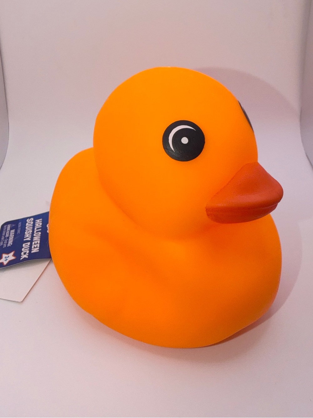 Authentic Toymendous Squishy Halloween Orange Duck jumbo squeeze duck new